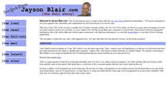 Desktop Screenshot of jaysonblair.com