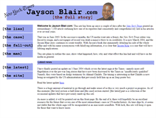 Tablet Screenshot of jaysonblair.com